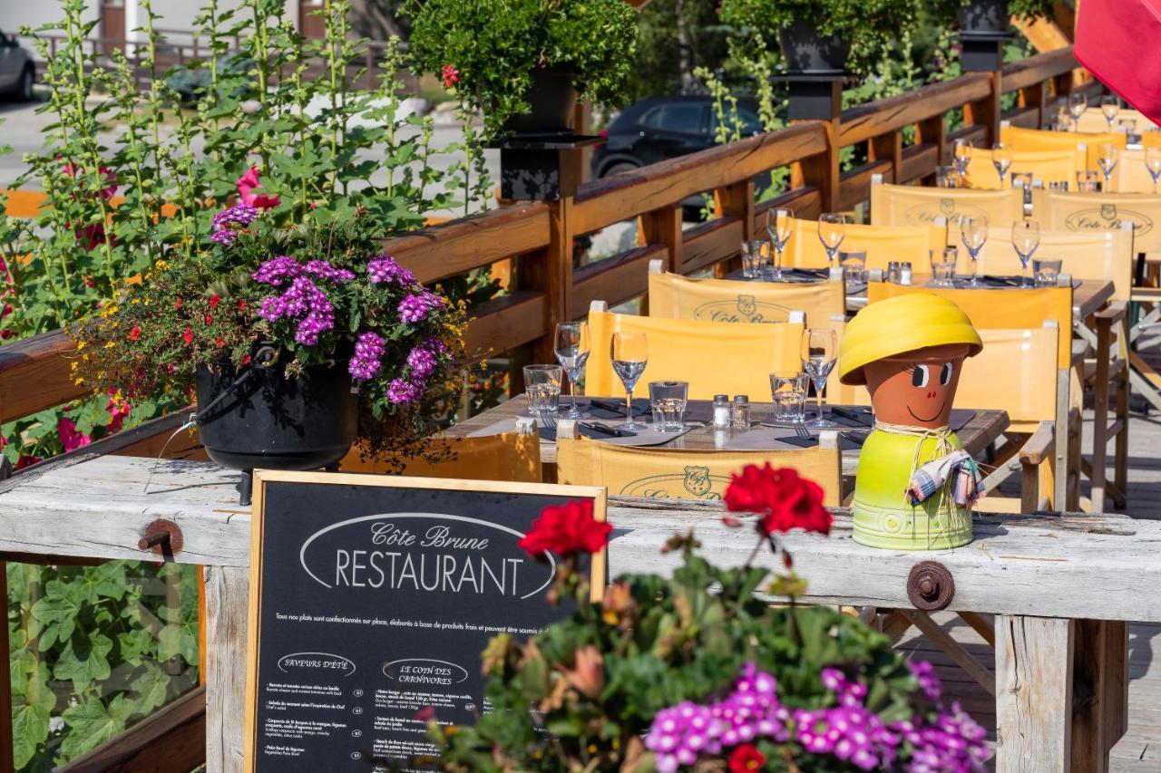 Hotel Cote Brune Les Deux Alpes Dış mekan fotoğraf