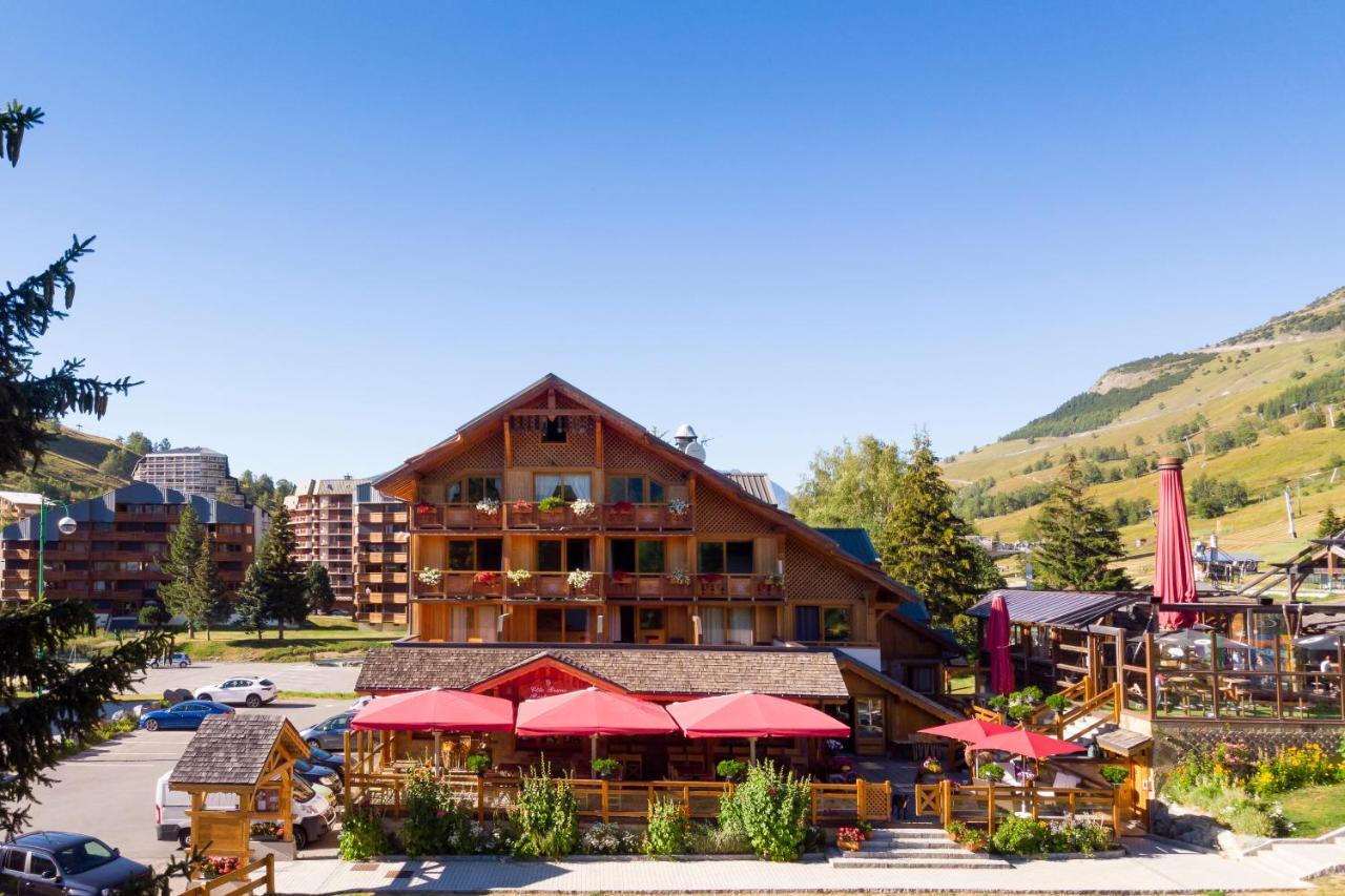 Hotel Cote Brune Les Deux Alpes Dış mekan fotoğraf