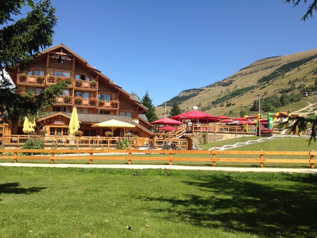 Hotel Cote Brune Les Deux Alpes Dış mekan fotoğraf