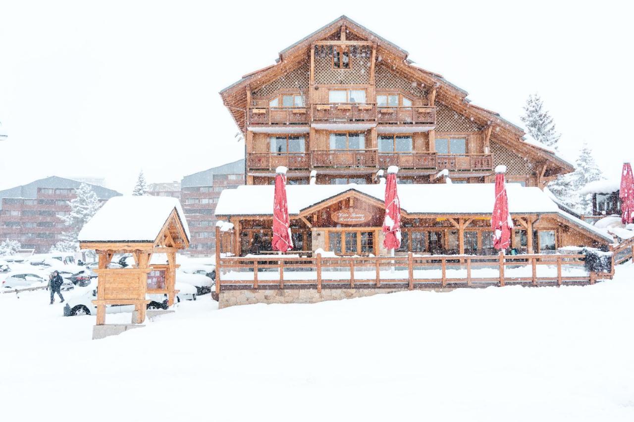 Hotel Cote Brune Les Deux Alpes Dış mekan fotoğraf