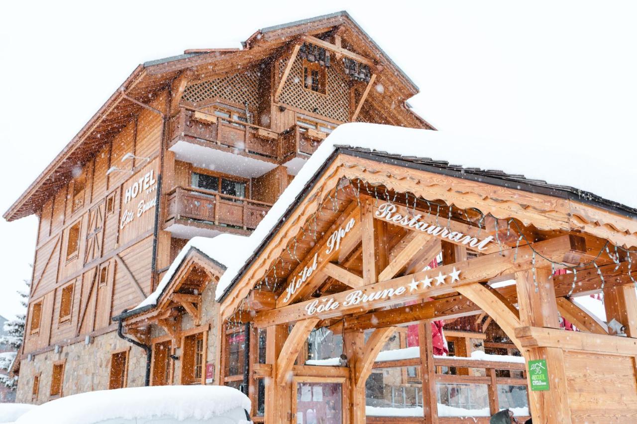 Hotel Cote Brune Les Deux Alpes Dış mekan fotoğraf