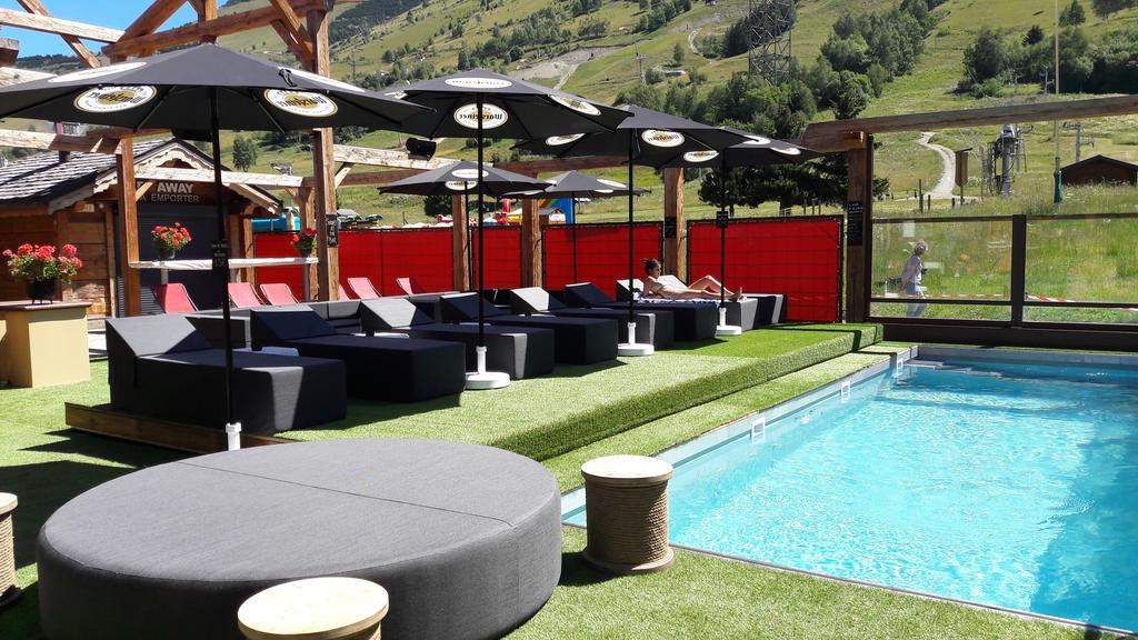 Hotel Cote Brune Les Deux Alpes Dış mekan fotoğraf