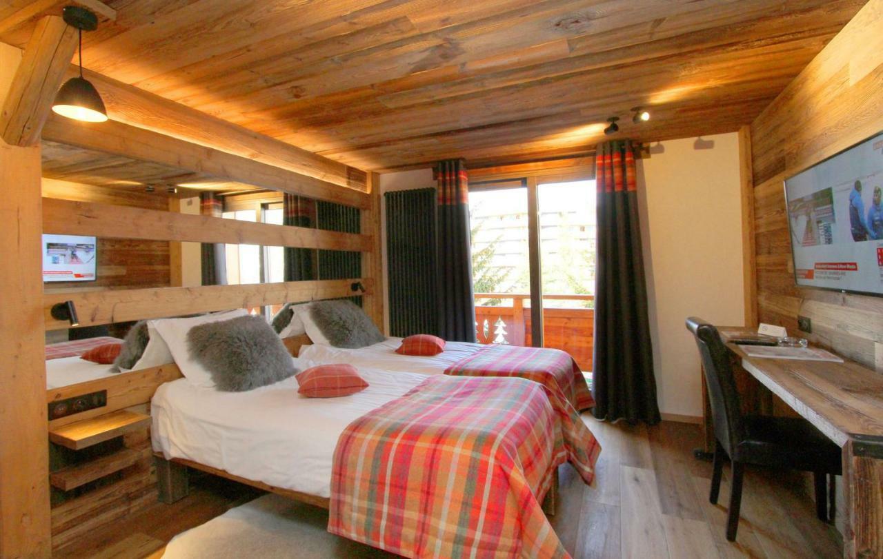 Hotel Cote Brune Les Deux Alpes Dış mekan fotoğraf